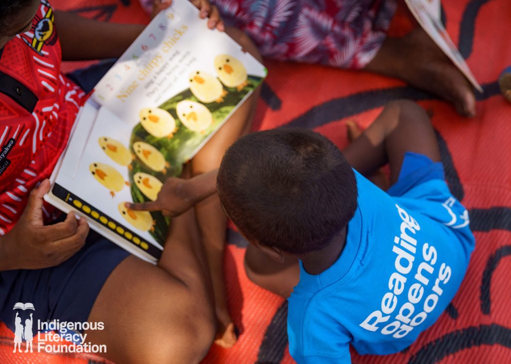 Lánluas sponsors the Indigenous Literacy Foundation